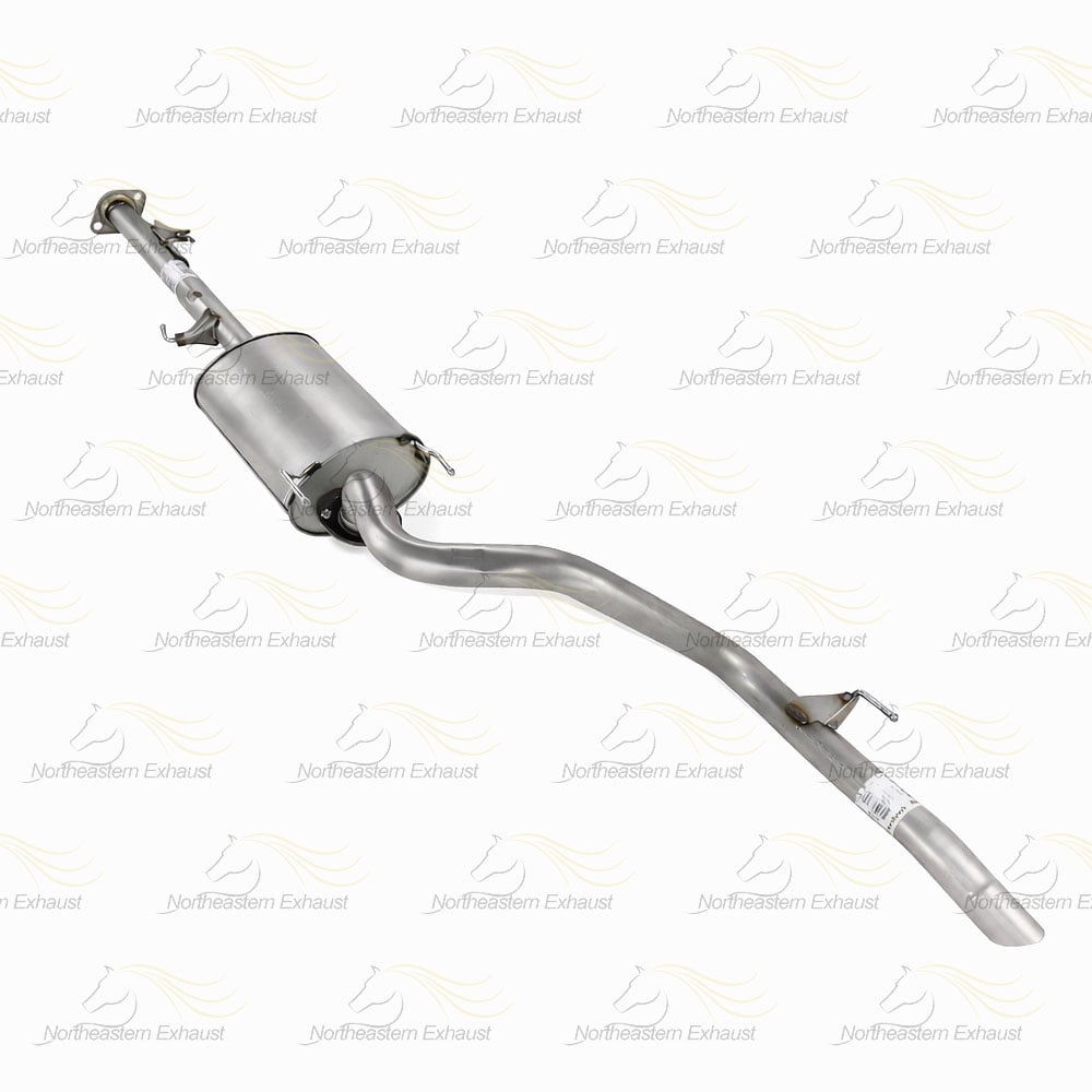 Northeastern Exhaust Muffler & Tail Pipe with Hangers Fits 2007-2014 Toyota FJ Cruiser 4.0L - Direct Fit | Stainless Steel System Kit