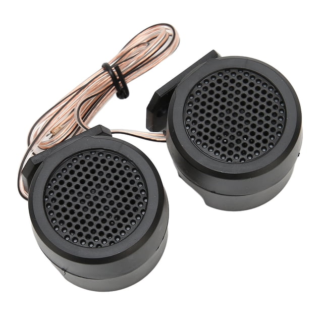 Dome Tweeter, 4 Ohm Built In Capacitor High Sensitivity Car Loudspeaker For Audio Systems