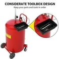 thumbnail image 4 of Yeshouse Portable 20 Gallon Oil Drain Tank, Pneumatic Vacuum Oil Extractor with Adjustable Funnel for Oil Changes, 4 of 7