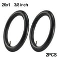 thumbnail image 2 of 2-Pack Bicycle Inner Tubes 26\" X 1 3/8\" Valve Av 26X1-3/8 Inner Tube, 2 of 8