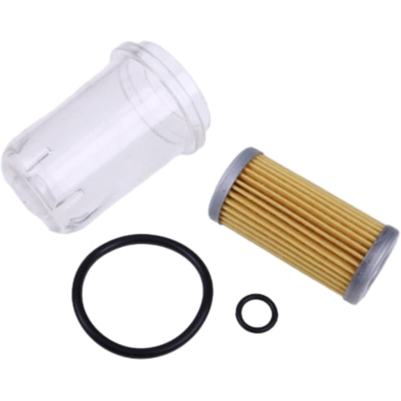 Fuel Filter W/O-ring Bowl Set 87300039 SBA360710011 For Ford New Holland 1000 1110 1210 1215 1300 1310 1500 1510 1530