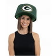 thumbnail image 3 of Unisex Noggin Boss  Hunter Green Green Bay Packers Oversized Hat, 3 of 3