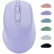 Bluetooth Mouse,Rechargeable Wireless Mouse for Laptop/iPad/MacBook Pro/Air, Silent Mouse Portable Slim for Surface Pro/PC/Lenovo/Samsung Tablet