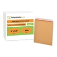 thumbnail image 2 of PSBM Rigid Mailers, 9x11.5 Inch, 100 Pack, Brown Cardboard Shipping Envelopes for Photo & Document, Self Seal, 2 of 7
