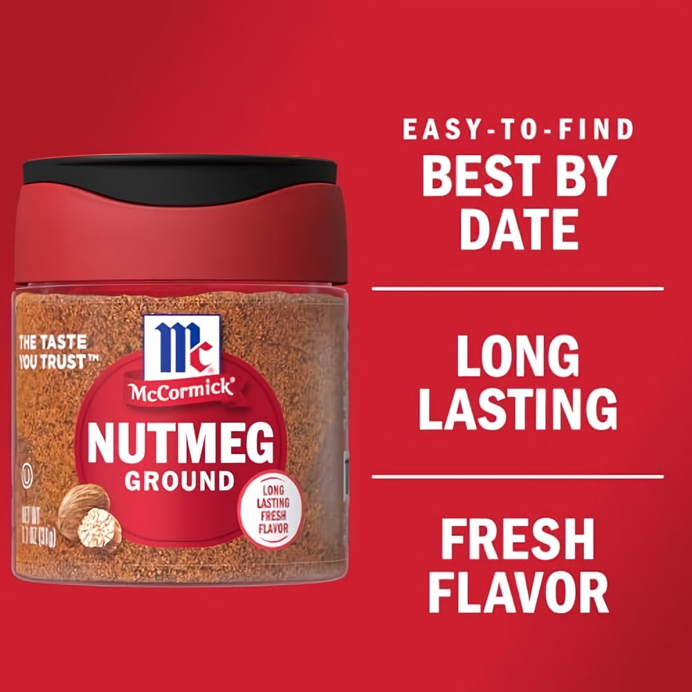 McCormick Ground Nutmeg (Pack of 5)