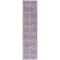 thumbnail image 6 of SAFAVIEH Cambridge Leslie Geometric Wool Area Rug, Purple/Ivory, 10' x 14', 6 of 11