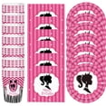 thumbnail image 2 of Barbie Fiesta De Cumpleaños Vajilla Platos De Papel Taza Mantel Bandera Baby Shower Niñas Barbi Decoración Suministros, 2 of 4