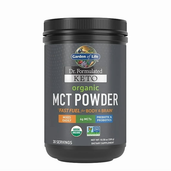 Garden of Life Dr. Formulated Keto Organic MCT Powder 30ct Jar