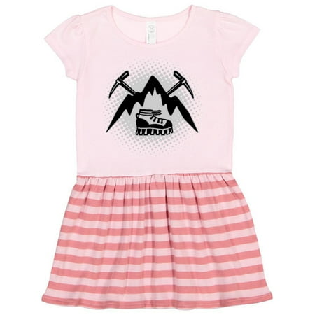 

Inktastic Rock Climbing Mountain Climber Gift Toddler Girl Dress
