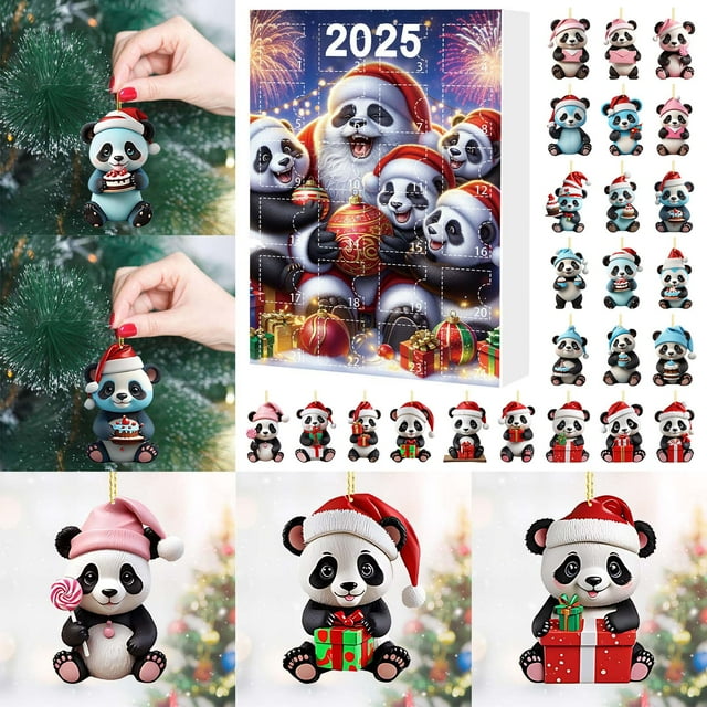 Calendrier de l'Avent Mystère Aveugle à Compte à Rebours Ensemble de Jouets de Collection pour Enfants Adultes Révélation Quotidienne à Thème