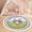 Color 2, variant on Washable Non Slip 3ft Round Rug, Watercolor Baseball Field Gloves Bats Balls Helmet Circle Area Rugs with Tassels Carpet for Nursery Bedroom Playroom Tent rug Tent Castle