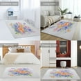 thumbnail image 2 of Spring Floral Area Rugs Carpet Suitable for Living Room Kitchen Bedroom Laundry Room Home Decorations, 2 of 7