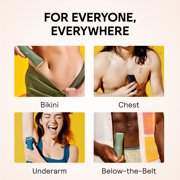 Meridian Trimmer Original Bikini & Body Hair Grooming Shaver, USB Rechargeable Electric Shaver for Women & Men, Sage