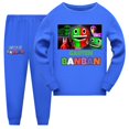 thumbnail image 1 of Ropa de juego Garten of Banban para niños y niñas, pijamas de otoño y primavera, camiseta de manga larga y pantalones, disfraz informal, ropa deportiva, 1 of 4