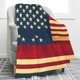thumbnail image 1 of Decoraciones para el Día de los Caídos, decoraciones para el 4 de julio, manta para el Día de la Independencia, manta de franela para cama, manta ligera para sofá con temática del Día de la Bandera de, 1 of 6