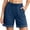 Dark Blue#1, variant on fheaev Plus Size Pajama Shorts for women Soft Lightweight Elastic Waist High Waisted Sleep Loungewear Vacation Beach wear