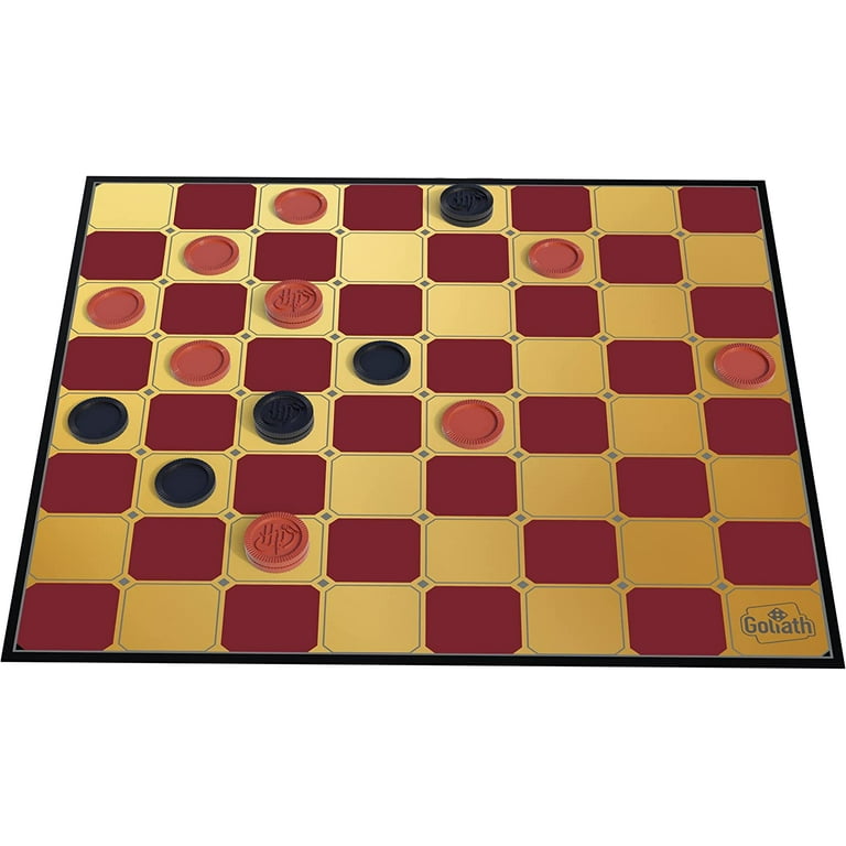 Pressman Checkers -- Classic Game With Folding Board and Interlocking  Checkers, 2 Players