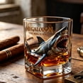 thumbnail image 5 of Collectible Whiskey Glass Embossed Tumbler with 3D Internal Graphic – Ideal for Spirits Enthusiasts, Home Bars, and Gift-Giving, 5 of 5