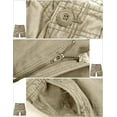 thumbnail image 5 of Matchstick Men's Cotton Cargo Shorts Loose Utility Outdoor Shorts with Multi Pockets, Sizes S-6XL, 5 of 7