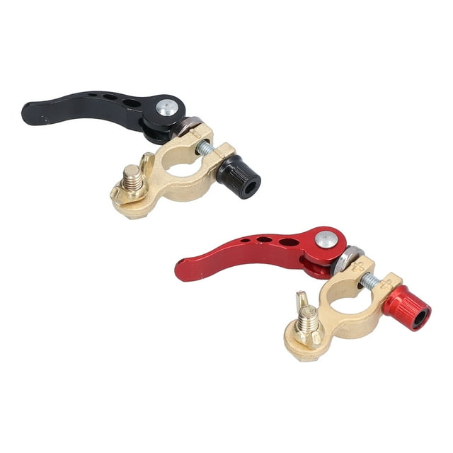 Terminal de batería, Kit de terminal de batería de liberación rápida para automóvil Abrazadera para cable de batería de automóvil Diseño a prueba de futuro