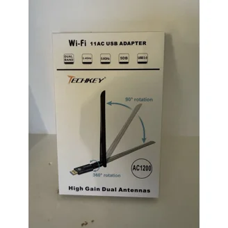 ASUS USB-AX56 - Adaptateur Wi-Fi 6 USB 3.2 AX1800 Mbps Double Bande MU-MIMO OFDMA Gaming Plug & Play