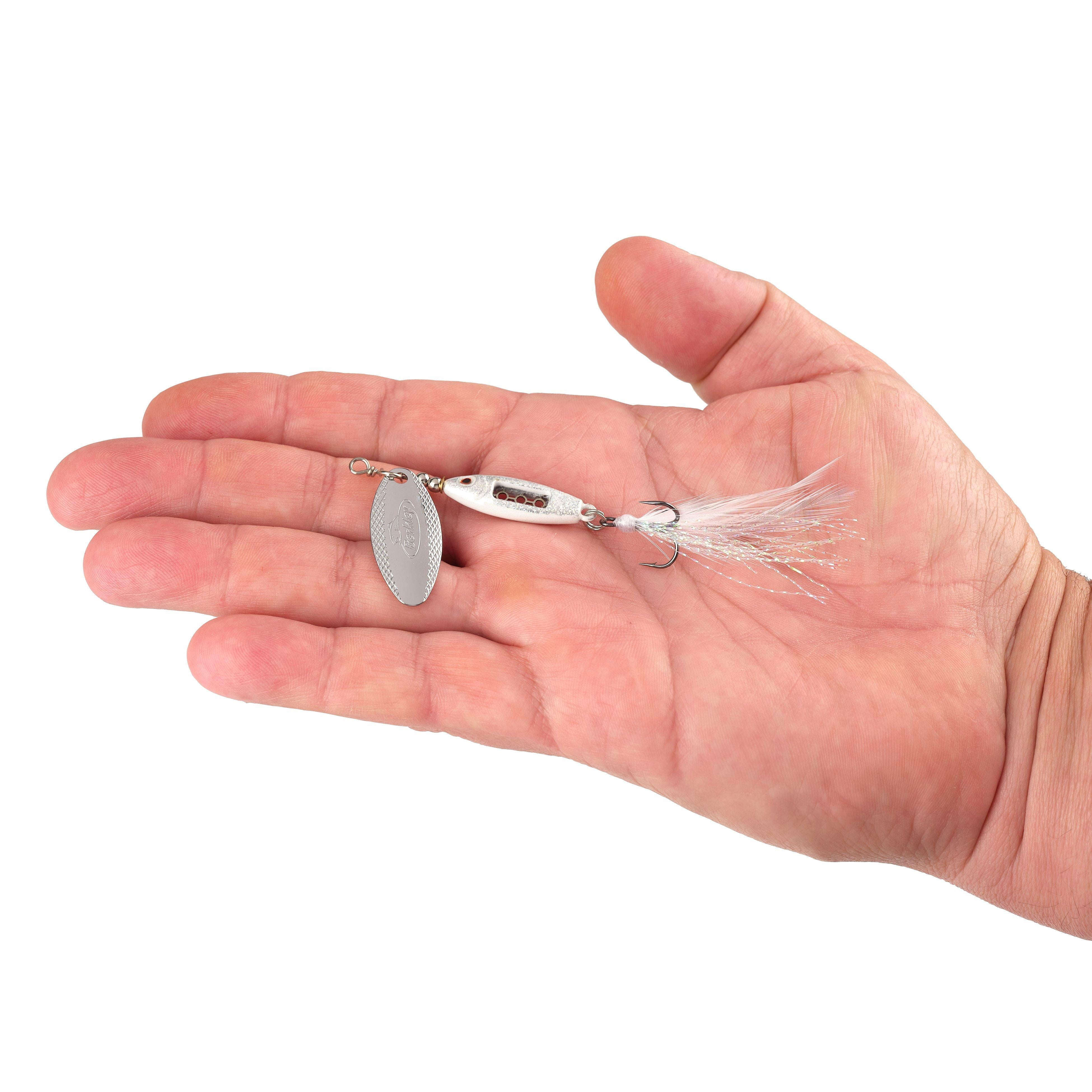 Berkley Dough Rider Minnow, 1/8 oz, White Flash
