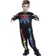 thumbnail image 1 of Vestido de esqueleto de arcoíris para niña, disfraz de calavera colorida para niño, disfraz de punk rock divertido para niño, ropa elegante para carnaval, 1 of 1