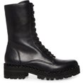 thumbnail image 2 of Steve Madden Conrad Leather Lace Up Milatary Moto Pearl Classic Combat Boot, 2 of 5