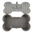 thumbnail image 4 of Bone Dry Pet Storage, Toy Basket, Small, 17.5x11x7.5", Gray Plastic Wicker, 4 of 5