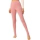 thumbnail image 4 of LEGGINGS DE ALGODÓN PARA MUJER INSPIRE CHIC, CINTURA ELÁSTICA, PANTALONES DE YOGA SUAVES, PANTALONES DE NAVIDAD CON ESTRIBO, TALLA XS, ROSA CLARO, 4 of 6