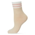 thumbnail image 7 of MeMoi Women's Luxe Cotton Blend Athletic Striped-Cuff Crew Sock - Mens - Male, 7 of 7