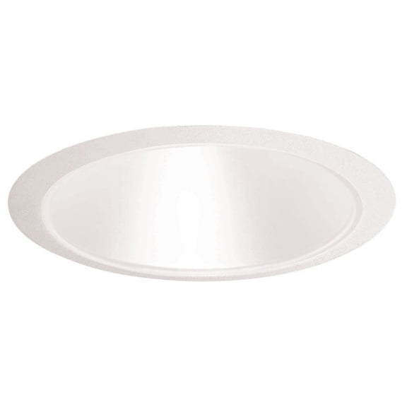 Lithonia Lighting Juno Lighting 27 WWH 6 Inch Tapered Cone, White Cone with White Ring