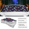 thumbnail image 5 of Bingfone Ornamental Turtles Car Windshield Sun Shade Protector Keep Your Vehicle Cool Sun Shield Visor Cover Foldable For Car Truck Suv-Small, 5 of 9