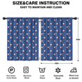 thumbnail image 2 of Blackout Kids Curtains,Blue Christmas Santa and Snowflake Pattern Childrens Insulated Curtains Set Of 2,Bedroom Essentials,Toddler Room Decor 42"x54", 2 of 5