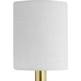 thumbnail image 4 of Progress Lighting Bonita 2-Light Wall Sconce, Brushed Nickel, Summer Linen Shade, 4 of 8