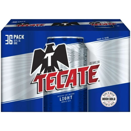 Cerveza Tecate Light Mexican Beer, 36-Pack 12 Oz. Cans