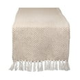 thumbnail image 1 of Cqxid Decorative Table Banner Under $10 Decorative Woven Table Flag Solid Color Handmade Tassel Tablecloth Household Tea Mat Coffee Table Flag, 1 of 1