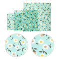 thumbnail image 2 of 3Pcs Beewax Food Wraps Sustainable Food Wraps Reusable Food Wrapping Sheets, 2 of 8