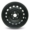 thumbnail image 4 of Wheel For 2004-2008 Toyota Solara 2004-2010 Toyota Sienna 16 inch 5 Lug Black Steel Rim Fits R16 Tire, 4 of 6