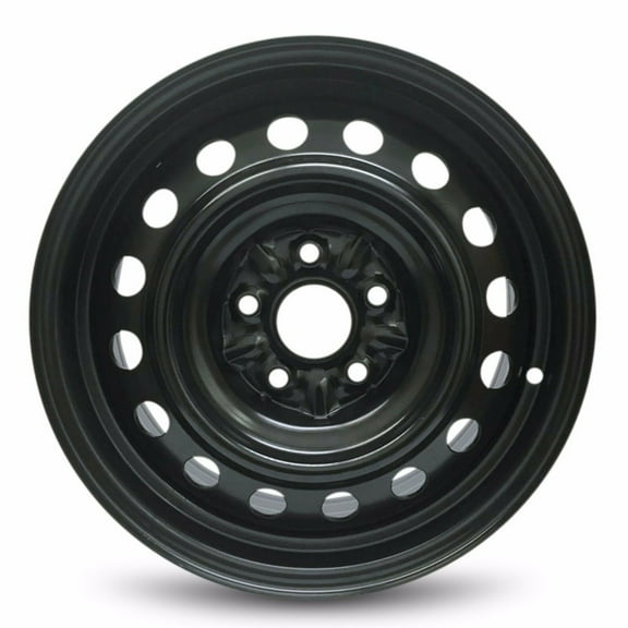 For 2006-2012 Toyota Rav4 16 Inch Painted Black Rim - OE Direct Replacement - Road Ready Car Wheel