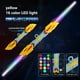 thumbnail image 1 of Juguetes para piscina, juguetes para bebés y niños pequeños: espada luminosa de doble cabeza con 16 espadas luminosas recargables de colores extensibles., 1 of 3