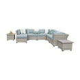 thumbnail image 2 of TK Classics Fairmont 9 Piece Patio Wicker Sectional Set 09c in Navy, 2 of 2