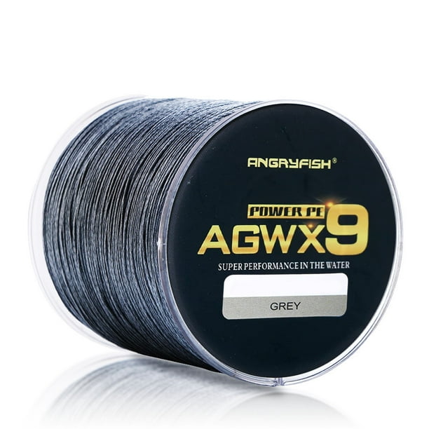 Angryfish Agwx9 500m Braided Fishing Line Super Strong Wear-resistant  Excellent Casting Distance For Fishing Enthusiast 