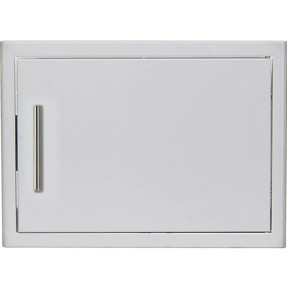 Blaze 28-in Stainless Steel Soft Close Single Access Door - Horizontal - BLZ-SH-2417-R-SC