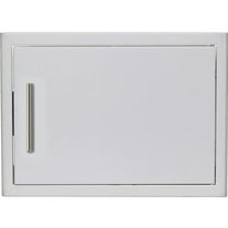 Blaze 28-in Stainless Steel Soft Close Single Access Door - Horizontal - BLZ-SH-2417-R-SC