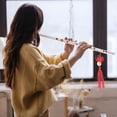 thumbnail image 2 of Portable Stainless Steel Flute for Kids and Adults with Beautiful Natural Sounds F Tone, 2 of 8
