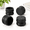 Black-3" Height 2" Actual Rise, variant on Brown 4" Height 3" Actual Rise Heavy Duty Solid Wood Furniture Risers