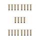 thumbnail image 3 of Riwesomey 4 unids/set patas de muebles de Metal fuerte capacidad de carga para varios muebles pies de muebles pies medios titanio Type2 NO2, 3 of 6