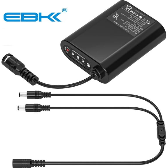 EBkk 3500 mAh 12.6V Heating Battery Pack for Stoov Heated Camping Chair, Heating Cushion and Outdoors Sports