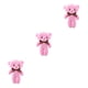 thumbnail image 3 of Qarigey Llavero de Material de algodón PP con animales de peluche, regalos para niños, llavero creativo exquisito para , llave de teléfono, Type1 NO1, 3 of 6